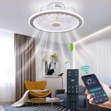 Blendra Ceiling Fans with Lights,48cm Fan Diameter 6 Speeds