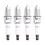 4Pcs Car Spark Plugs for  A1 A3  Caddy     Octavia Rapid 2007-2018 03F905600A 1