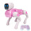 2.4G Intelligent RC Robot Mechanical Dog Voice Dialogue Cute Expression Light APP Remote Control Programming Toy 1
