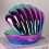 Dnaaz Opalescent.Metallic-Col.Ch'g Clam wt Glitter Pearl 2