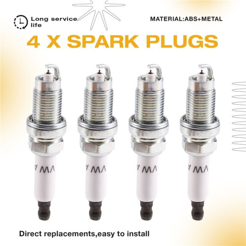 4Pcs Car Spark Plugs for  A1 A3  Caddy     Octavia Rapid 2007-2018 03F905600A 2