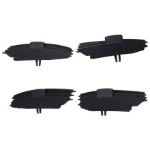 4pcs/Set Left+ Right&Middle Row A/C Vent Outlet Blade Shutter Kit for Freelander 2 13-15 LR040689 LR0406902