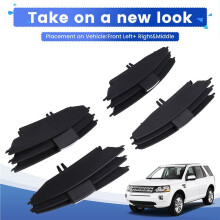 4pcs/Set Left+ Right&Middle Row A/C Vent Outlet Blade Shutter Kit for Freelander 2 13-15 LR040689 LR0406902