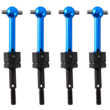 4 StüCk Metall Universalantriebswelle CVD 53792 für TT-01 TT01 TT-02 TT02 TA04 1/10 RC Auto Upgrade Teile