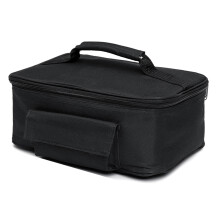 Draagbare Voedselverwarmers Elektrische Kachel Lunchbox -Oven 12V Autostroom Zwart