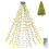 litogo Christmas Tree Lights 480LED Mains Powered, Warm 1