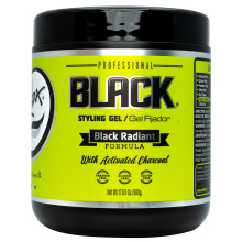 Rolda Black Styling Haar Gel - Medium Tot Sterke Houding Met Medium Glans Voor Een Nat Slicked Back