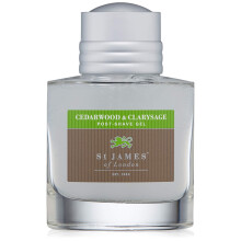 St James of London Cedarwood & Clarysage Post Shave Gel, 3.4 Fl Oz