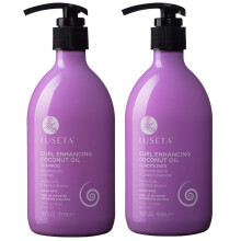 Luseta Curly Hair Shampoo & Conditioner Set met Kokosolie, Voor Glanzende en Veerkrachtige Krullen