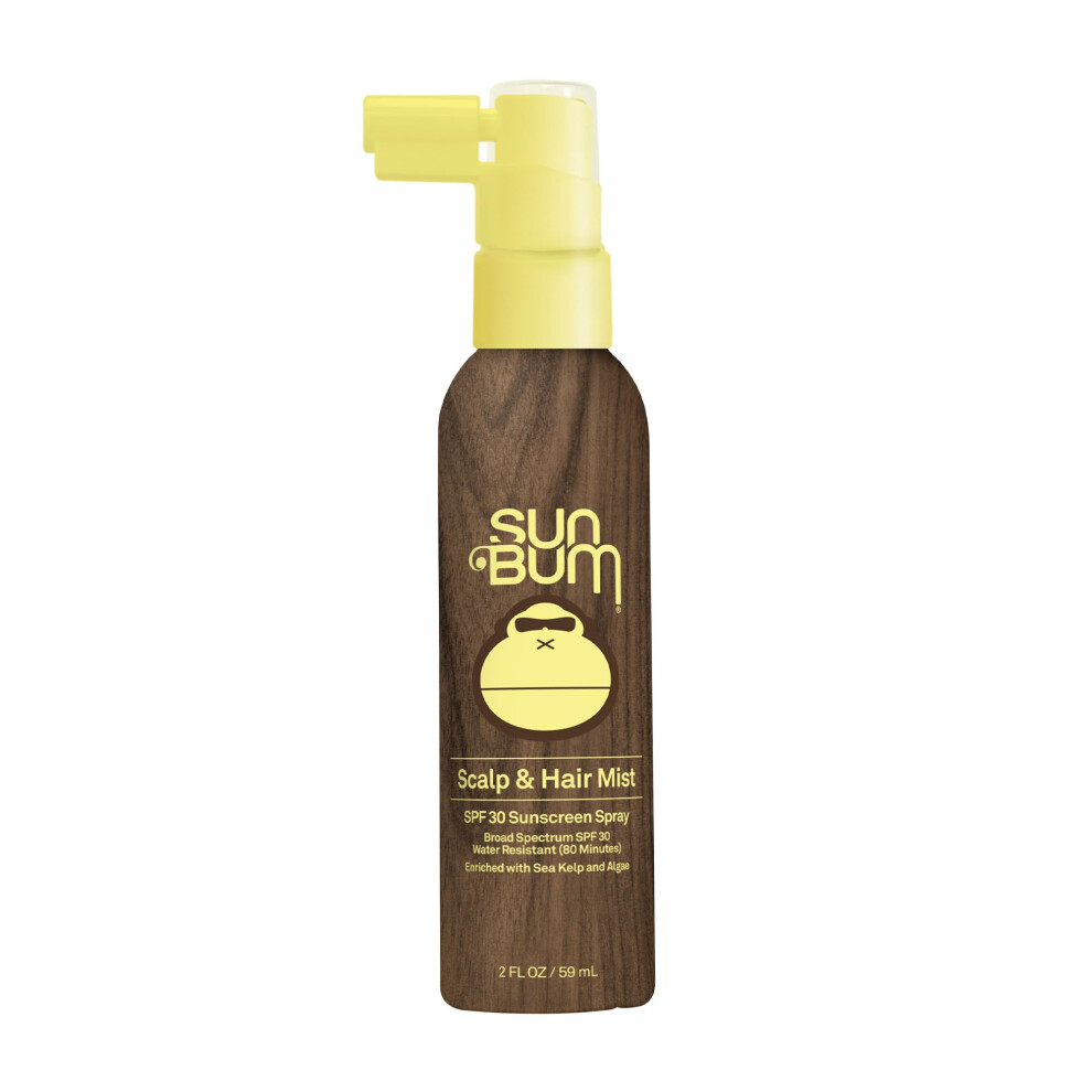Sun Bum Original Spf 30 Sunscreen Scalp And Hair Mist I Vegan And Hawaii 104 Act Compliant (Octinoxate Oxybenzone Free) I Broad Spectrum Uva/Uvb Sunsc