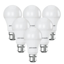 paul russells LED GLS Bayonet Cap B22, 75w Equivalent, 9.5watt 1055LM LED Bulbs, 2700K Warm White, Classic Frosted A60 Standard BC Energy Saving (Not