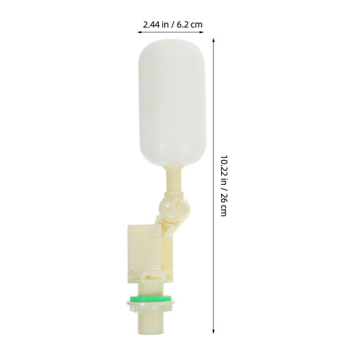 2Stk Mini Schwimmerventil Aus Transparent Für Stall Und Farm 1
