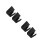 4Pièces Support Mural Stable Pour Code-Barres Noir Plastique 7