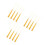 12Stk Goldene Abdeckquasten Abschluss Capaccessoires Mit Design 4