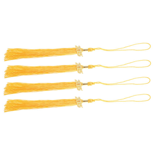 12Stk Goldene Abdeckquasten Abschluss Capaccessoires Mit Design 1