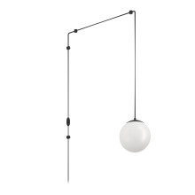 Eglo Plug in Pendant Light Rondo 3, Light Cord with Switch,