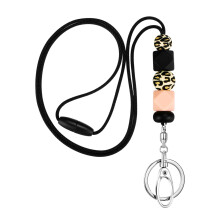 Leraar Lanyards voor ID-Badges voor Tieners Siliconen Kralen Lanyards voor Sleutels voor Vrouwen Verpleegkundige Kantoormedewerker