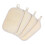 12Pcs Multiuse Natural Loofah Back and Face Scrubber with Elastic Band 2