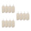12Pcs Multiuse Natural Loofah Back and Face Scrubber with Elastic Band 3