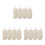 12Pcs Multiuse Natural Loofah Back and Face Scrubber with Elastic Band 4