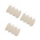 12Pcs Multiuse Natural Loofah Back and Face Scrubber with Elastic Band 5