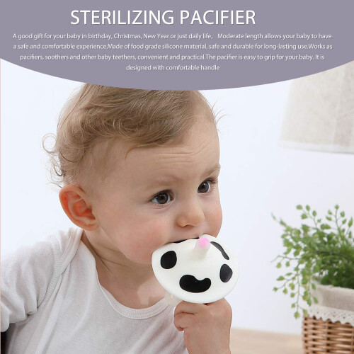 Baby Silikon Praktischer Beruhigungsohler 2