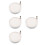 4Pcs Round Air Stone Disc for Fish Tank Durable Oxygen Bubble Diffuser 7