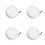 4Pcs Round Air Stone Disc for Fish Tank Durable Oxygen Bubble Diffuser 9