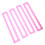 4Stk Acryl Mahjong Zubehör Rosé - Leichtes Regelassistenz Tool 9