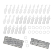 1Set Lamellen Reparaturset Für Fensterläden, Tragbar, Bunt