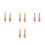 4Sets Flexible Silikon Gabel Babybesteck Für Esslernphase 7