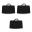 3Pcs Multi-Function Oxford Cloth Music Stand & Drum Storage Carry Bag 10