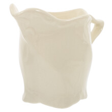 3Stk Multifunktionale Keramik Milchaufschäumer Sahnekännchen Beige