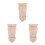 3Stk Elegante -Konsolen Khaki Eckapplikationen 5