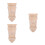 3Stk Elegante -Konsolen Khaki Eckapplikationen 8