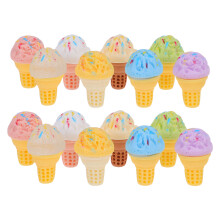 135Stk Mini Eiswaffeln Resin Kunsthandwerk Für Kinder Spielen Deko