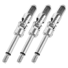 3Stk Hydraulik Wagenheber Ersatzteile Silber Mit Druckentlastung Stahl