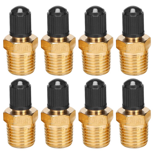 16Stk Gold Messing Ventilkern Für Luftventil Und Radiator 1