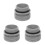 3St Pool Accessoire Adapter ABS Grijs Voor Filterpomp Slangen 7