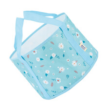 2Stk Klappbares Fußwasserbecken PVC Sky-Blue Für Camping Und Fußbad