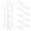 20Stk Ersatzglas Feueralarmmanuell Transparent Langlebig 1
