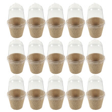 120Pcs Round Nursery Plant Starter Pots Pulp for Garden