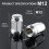 M12x1,5 Radmuttern, Einteiliges Design, Bulge AcornChrome Radmuttern 5