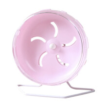 D Hamster Sport Running Wheel Rat Small Mice Silent Jogging Hamster Gerbil Exercise Toys Brackets Accessories