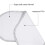 6pcs Changing Pad Liner Waterproof, for Changing Table Liners are  A Baby'S Back Non-Slip Design Reusable Pads 3