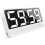 Extra-Large Display Digital Kitchen Timer, Magnetic Stand Rechargeable Count Down/ Timer for Cooking Home Gym, White 1