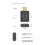LE Audio Transmitter with Auracast  5.4 AptX-LL/HD LC3 Type-C Wireless Stereo Adapter Audio Transmitter 6