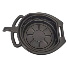 Oil Fuel Coolant Can Drain Pan to Clean Gearbox Universal Portable 10L Car