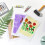 Kit de Placa de Impressão em Gel de 7 X 7 Polegadas, Conjunto Completo de Monoimpressão com Brayer, Tinta Acrílica, Papel e Ferramentas para Fazer 5