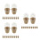 120Pcs Round Nursery Plant Starter Pots Pulp for Garden 7